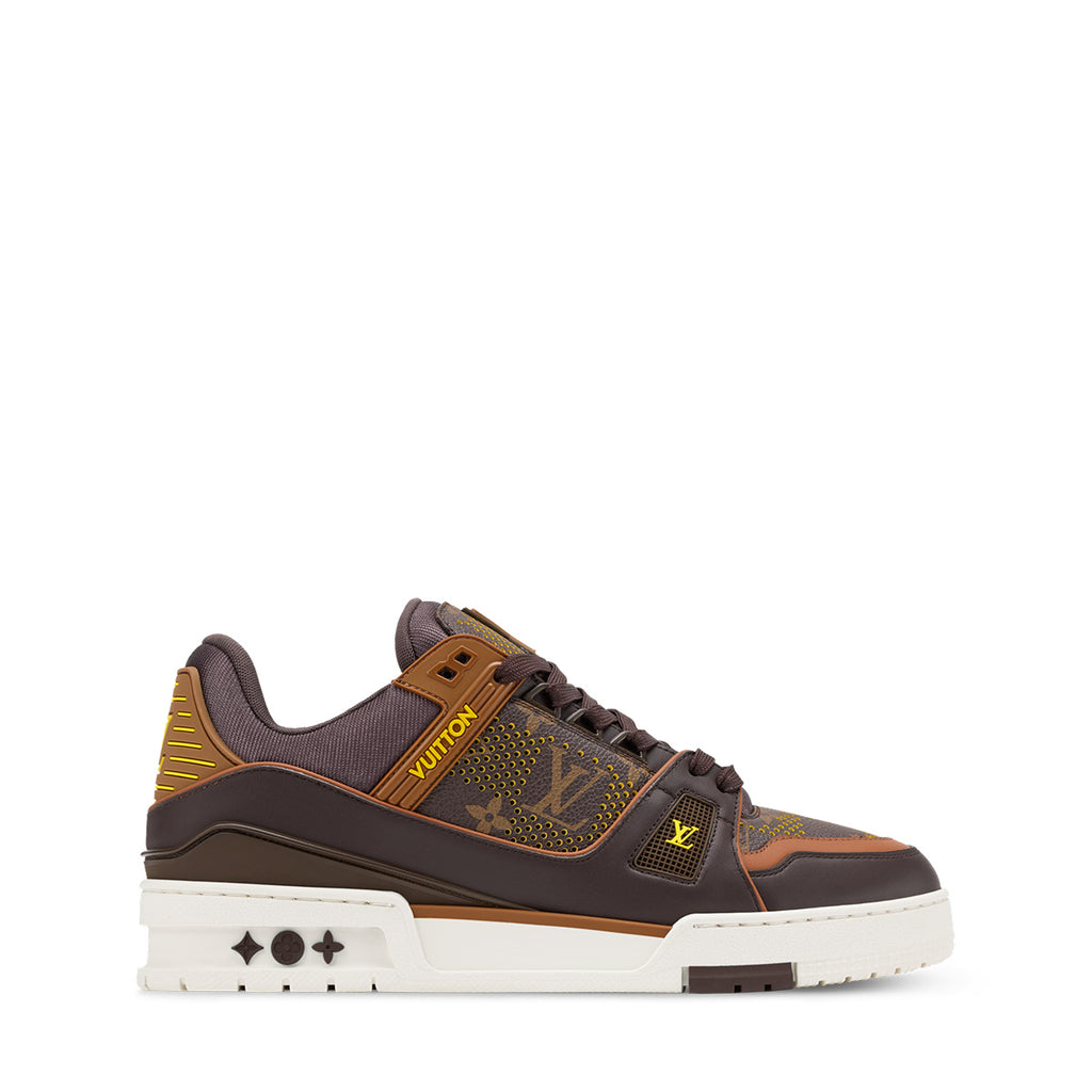 LV Trainer Sneakers - Brown Colorway