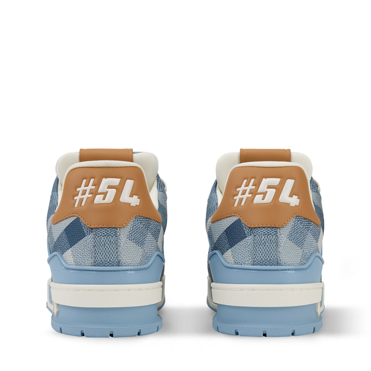 LV Trainer Sneakers - Blue Colorway