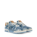 LV Trainer Sneakers - Blue Colorway