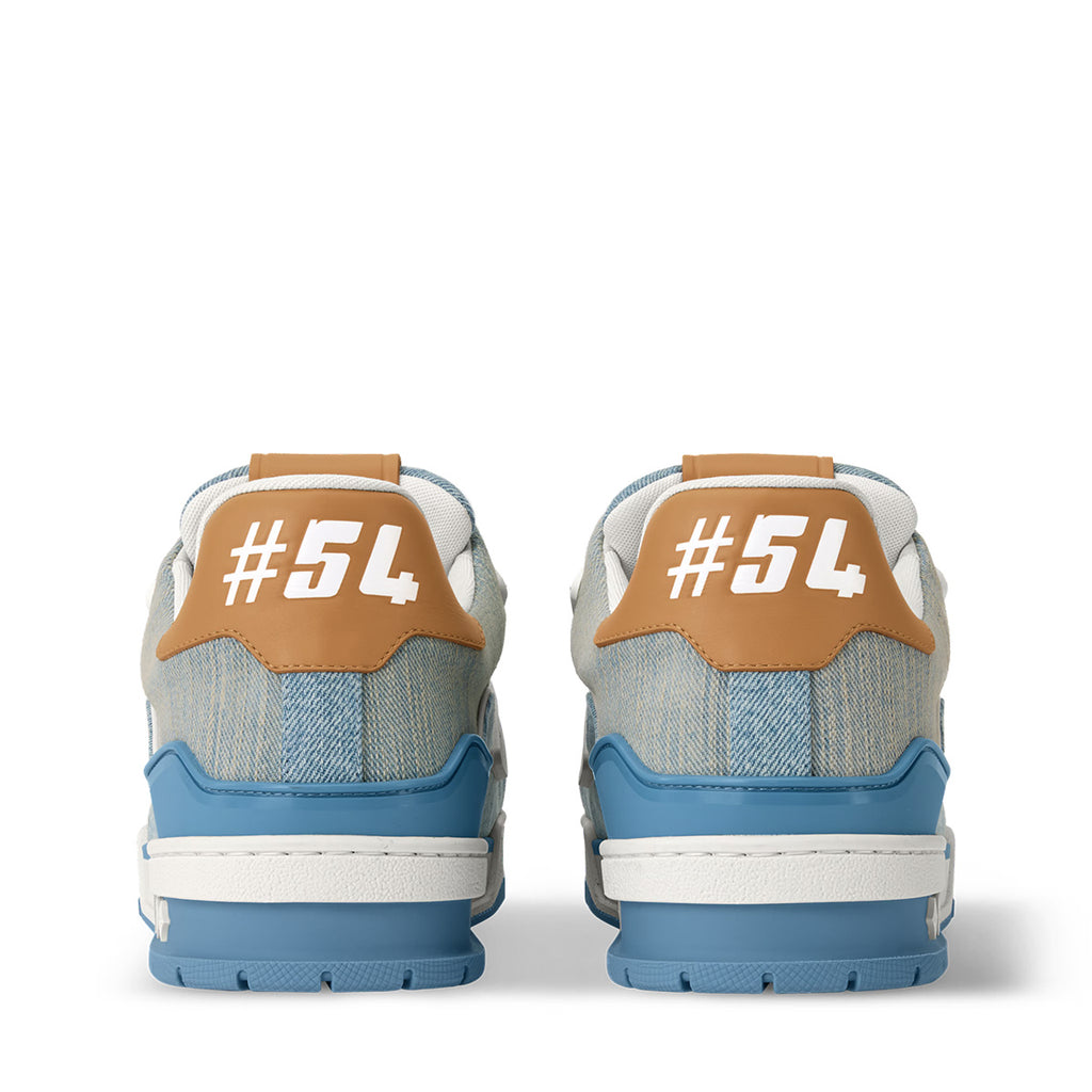 LV Trainer Sneakers - Blue Colorway