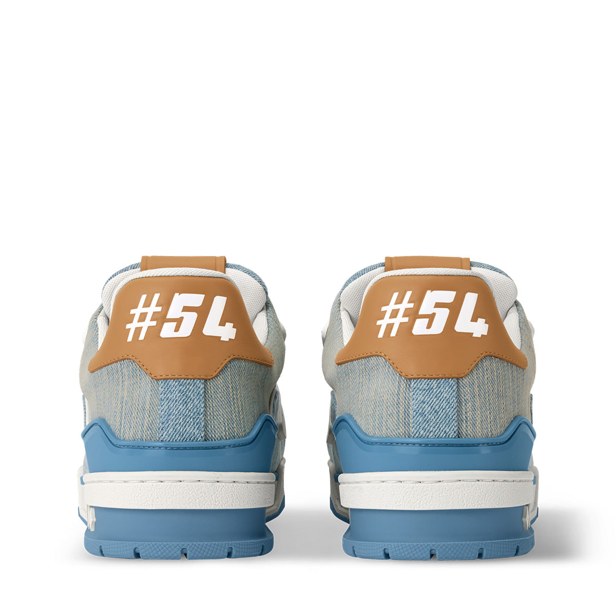 LV Trainer Sneakers - Blue Colorway
