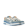 LV Trainer Sneakers - Blue Colorway