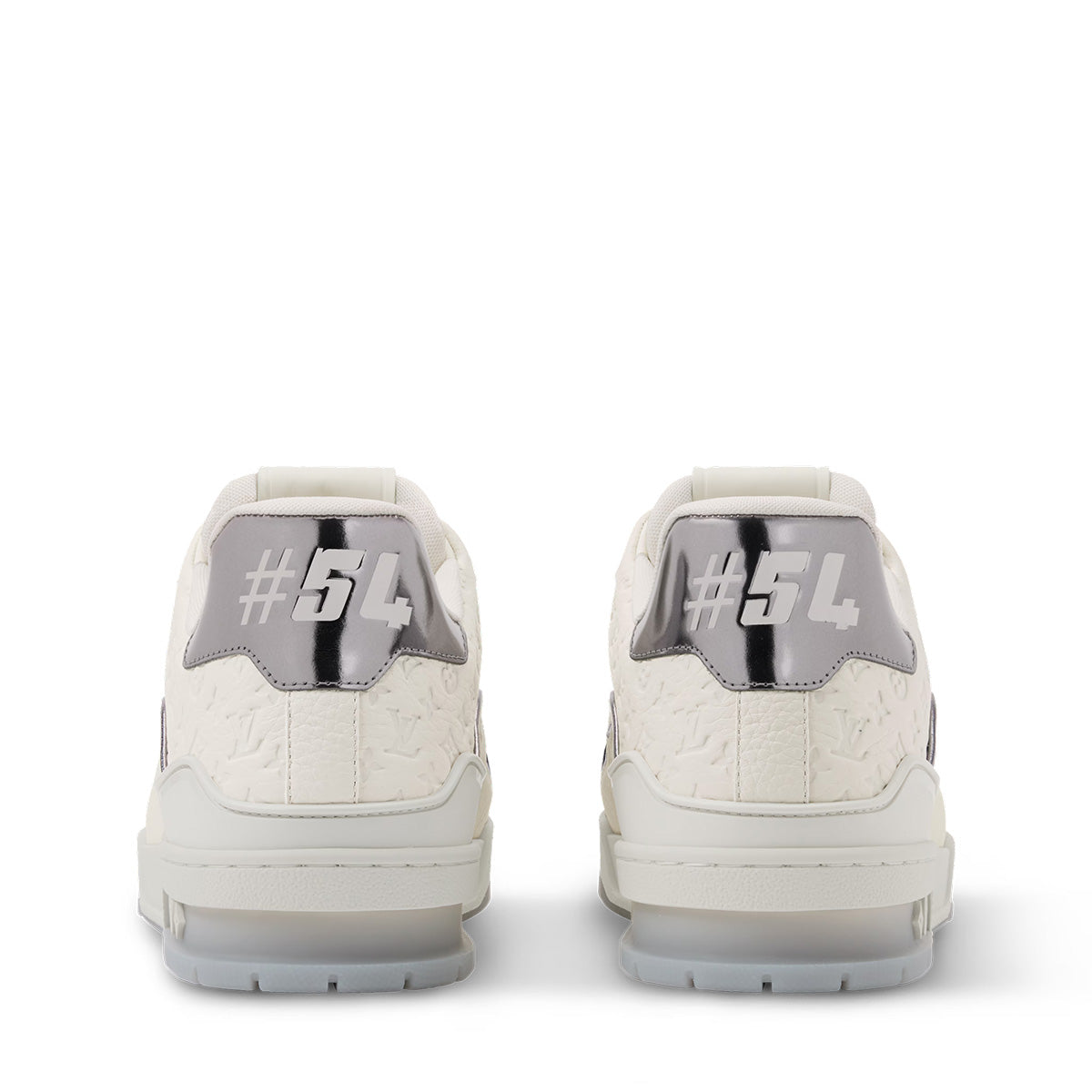 LV Trainer Sneakers - White / Off-White Classic Colorway