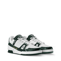 LV Trainer Sneakers - White & Dark Green Colorway