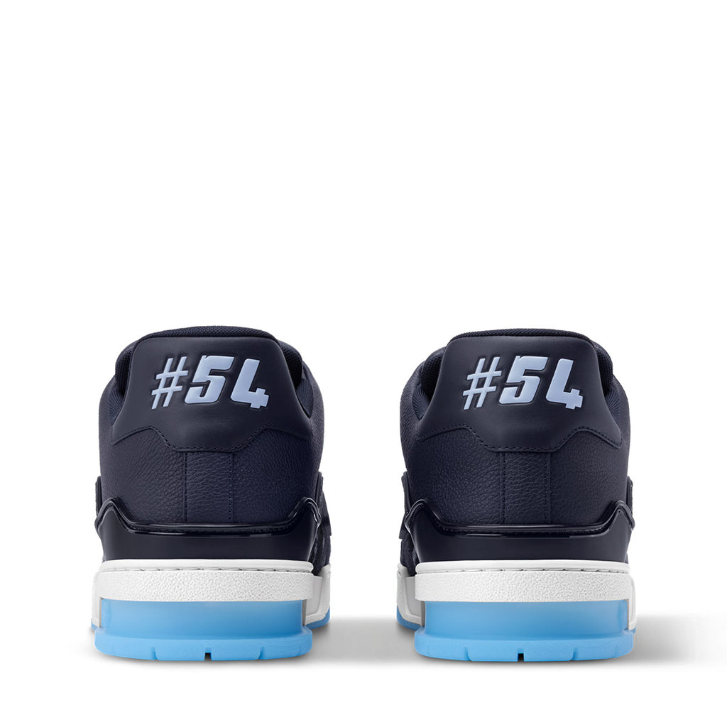 LV Trainer Sneakers - Navy Blue Colorway