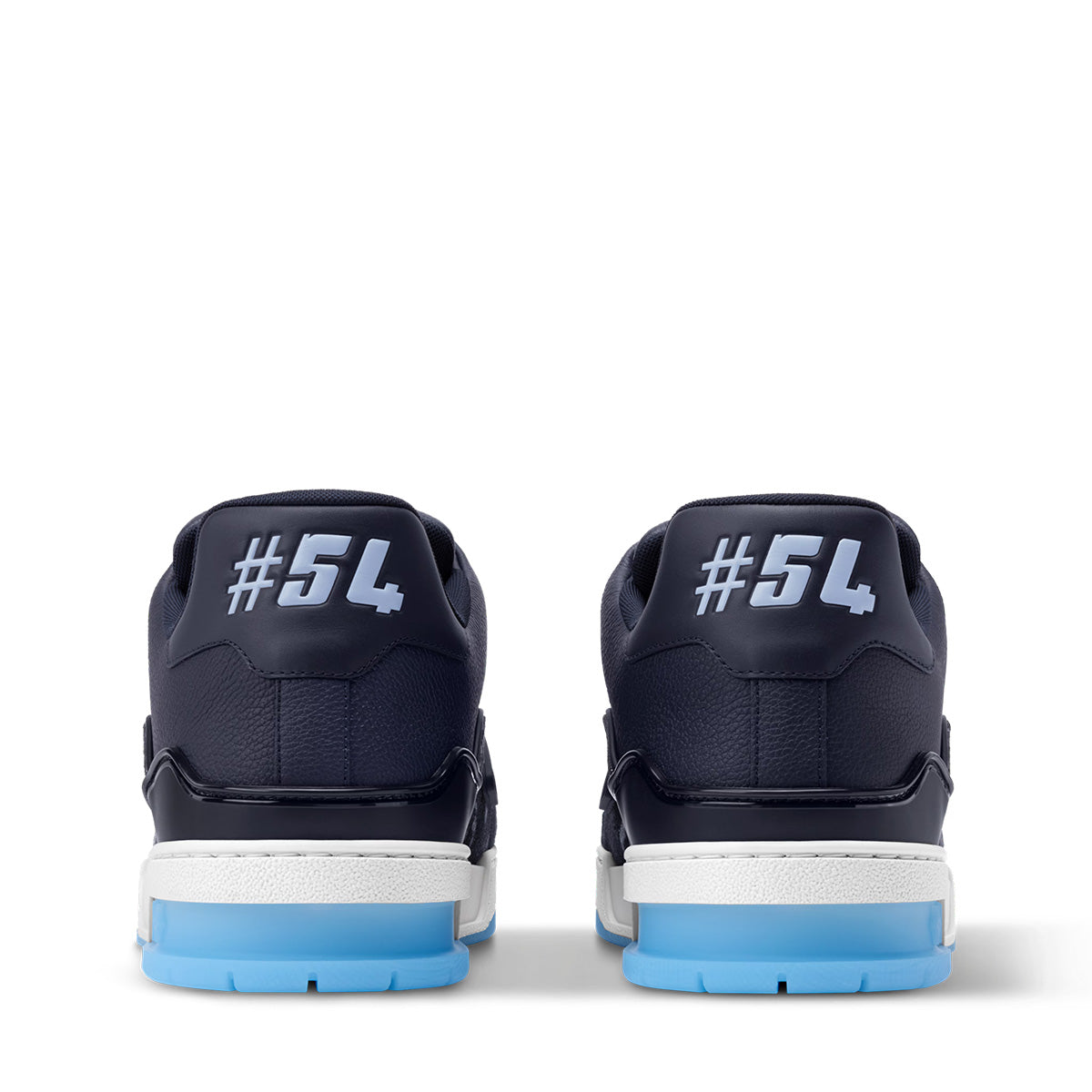 LV Trainer Sneakers - Navy Blue Colorway