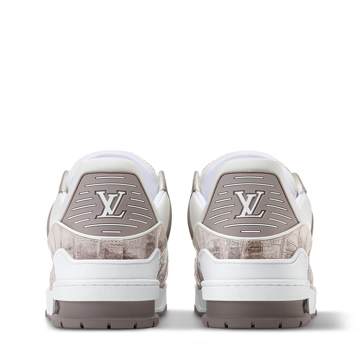 LV Trainer Sneakers - Khaki Colorway