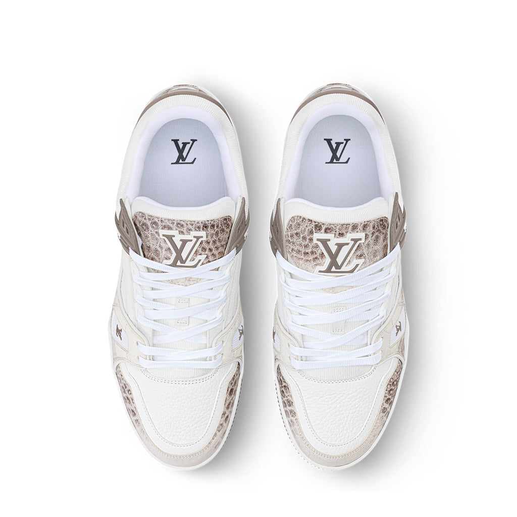 LV Trainer Sneakers - White Colorway