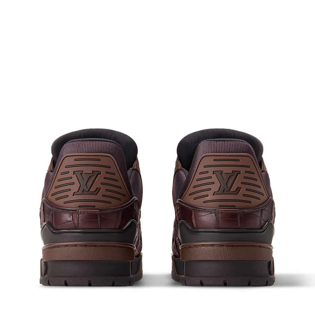 LV Trainer Sneakers - Brown Colorway