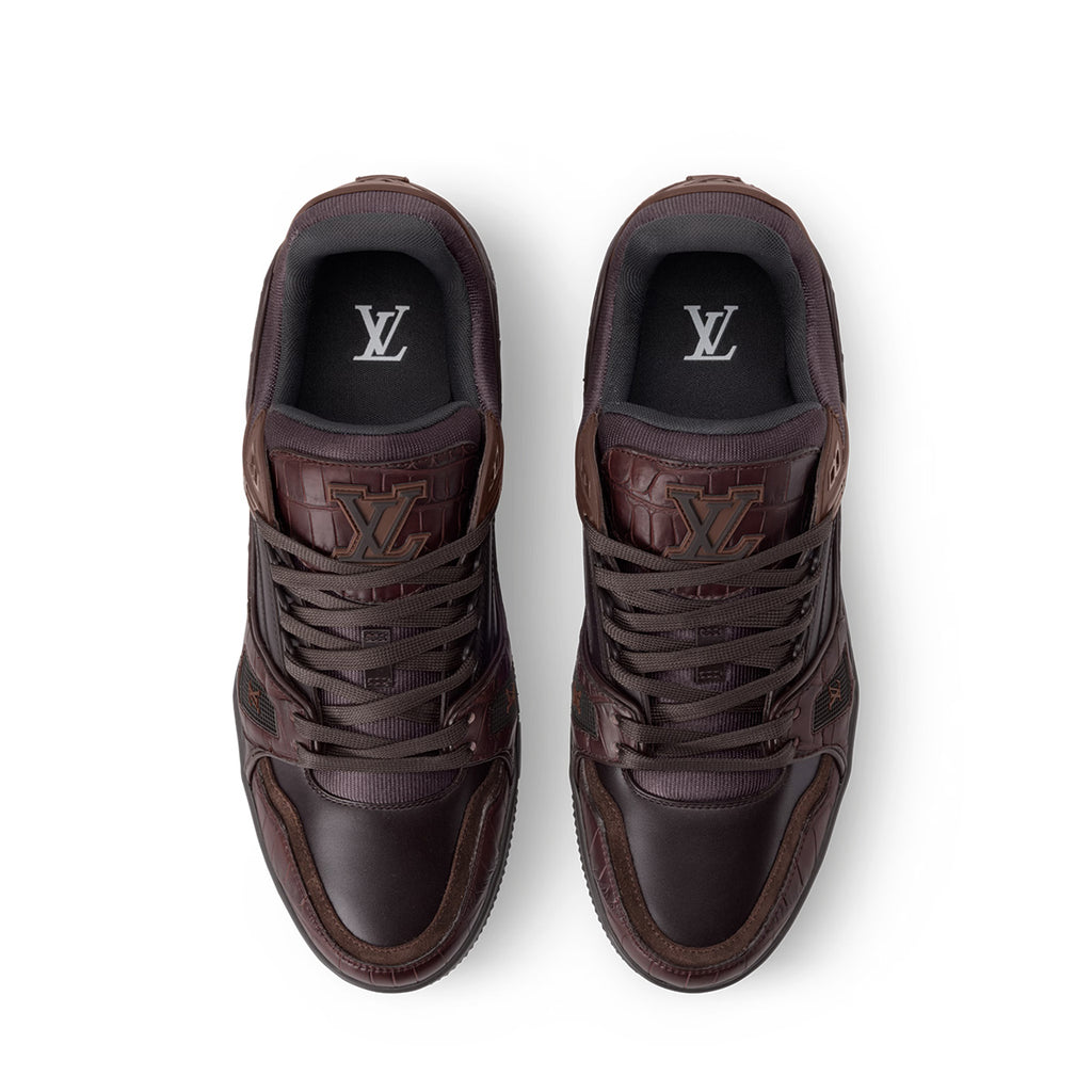 LV Trainer Sneakers - Brown Colorway