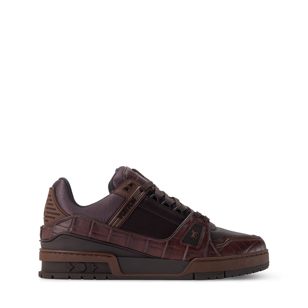 LV Trainer Sneakers - Brown Colorway