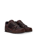 LV Trainer Sneakers - Brown Colorway