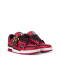 LV Trainer Sneakers - Red Colorway