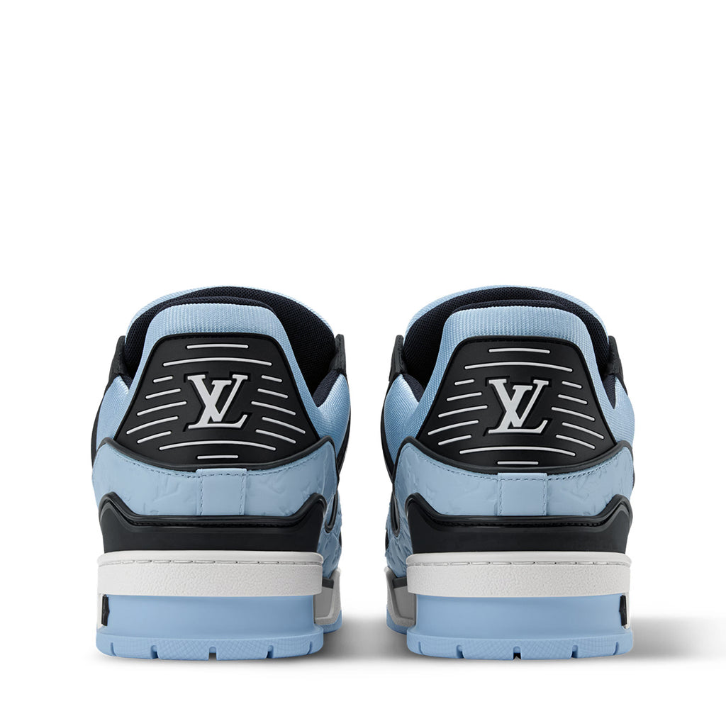 LV Trainer Sneakers - Light Blue Colorway
