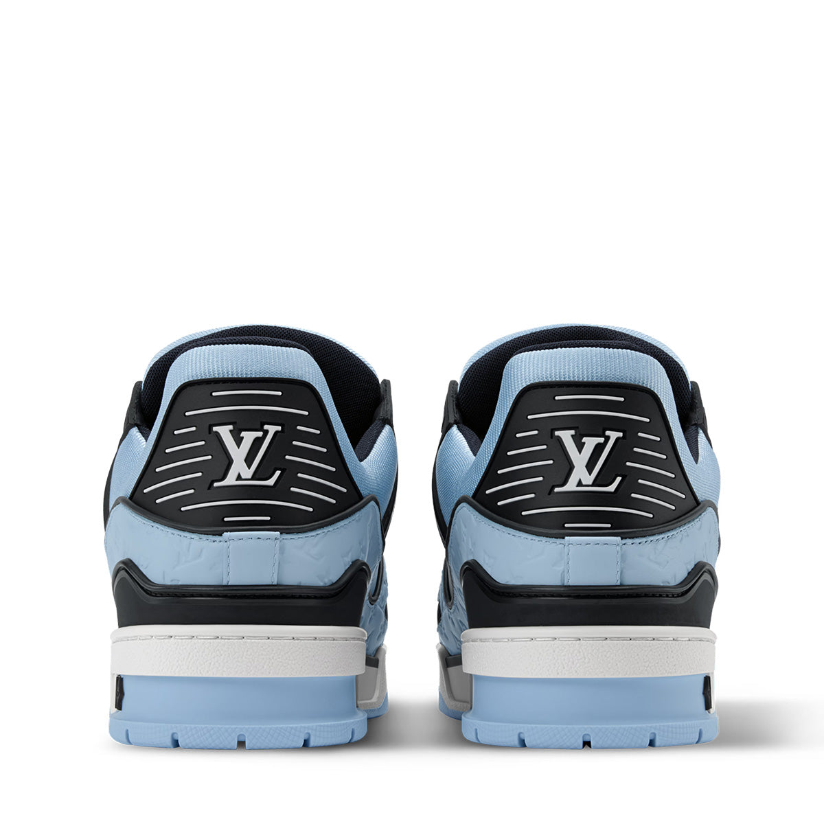 LV Trainer Sneakers - Light Blue Colorway