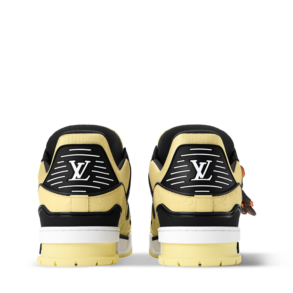 LV Trainer Sneakers - Yellow & Black Colorway