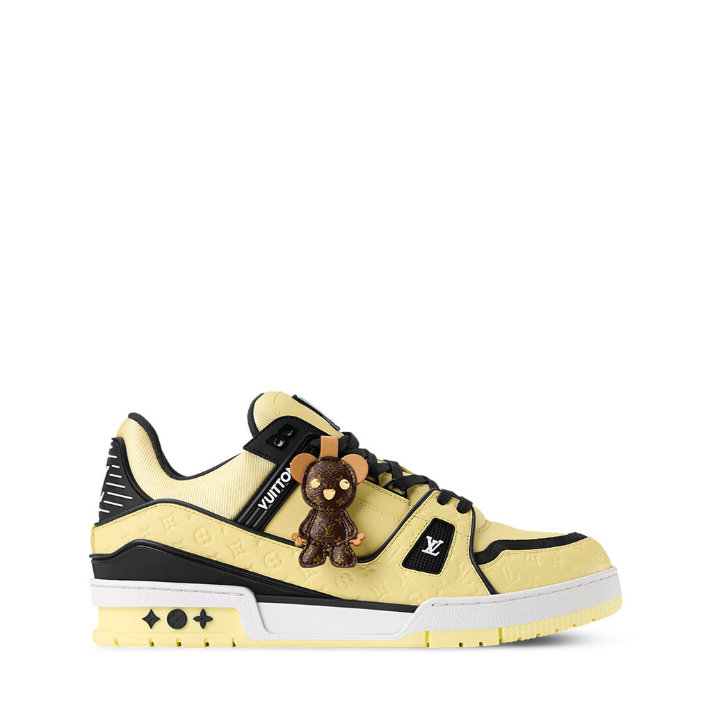 LV Trainer Sneakers - Yellow & Black Colorway