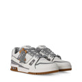 LV Trainer Sneakers - Grey & White Colorway