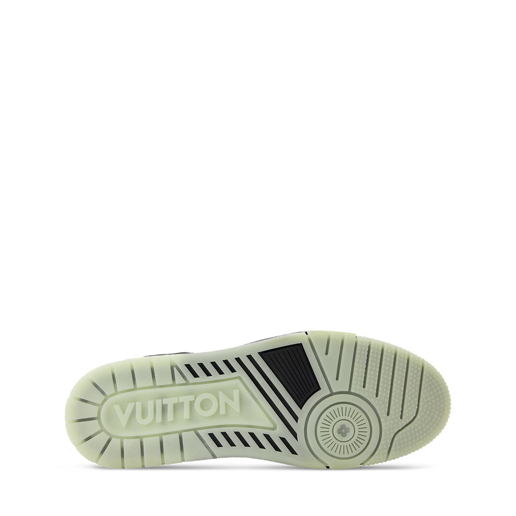 LV Trainer Sneakers - Black Monogram Print