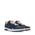 LV Trainer Sneakers - Navy Blue Colorway