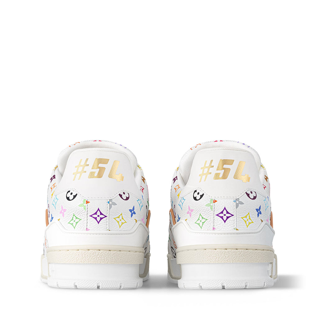 LV Trainer Sneakers - White Monogram Print