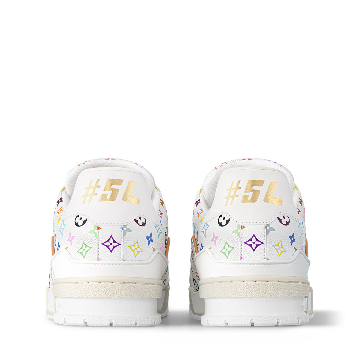 LV Trainer Sneakers - White Monogram Print