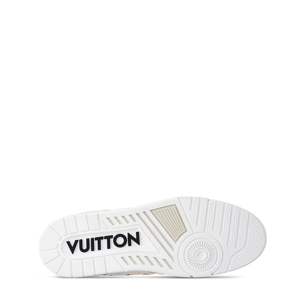 LV Trainer Sneakers - White Monogram Print